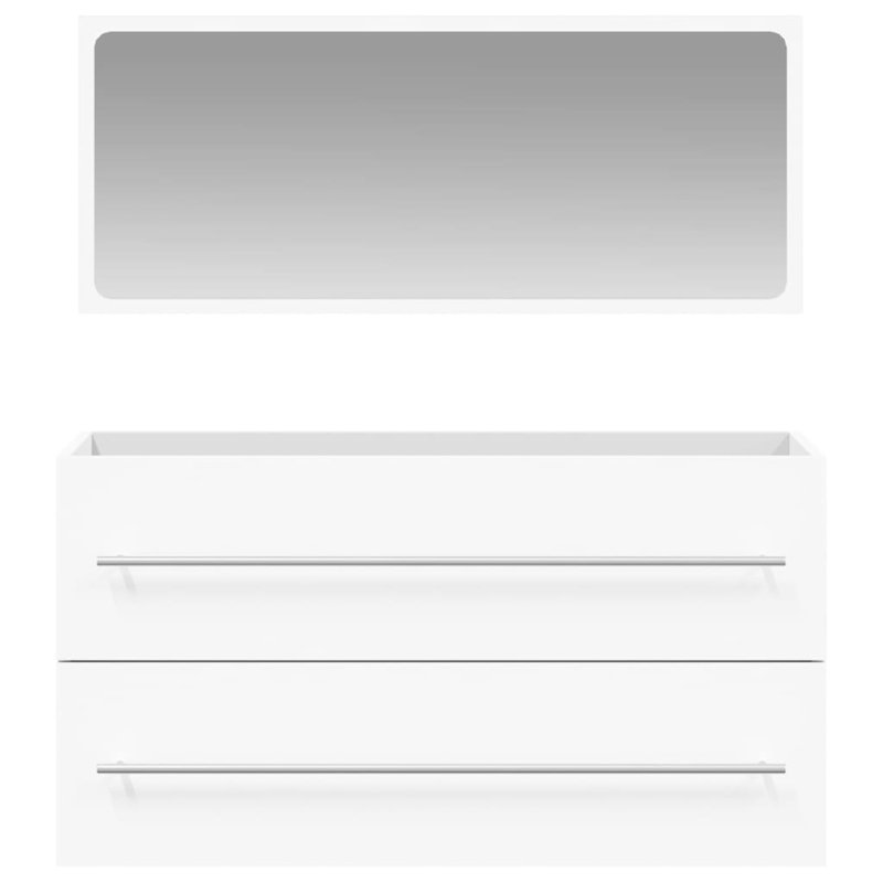 Autra Freestanding Bathroom Cabinet, White