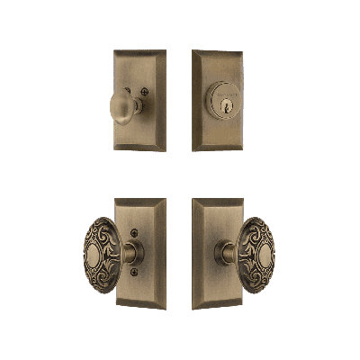 Nostalgic Warehouse Studio Entry Set with Victorian Knob
