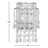 Concord 2 - Light Dimmable Antique Silver Flush Mounted Sconce-1245650006