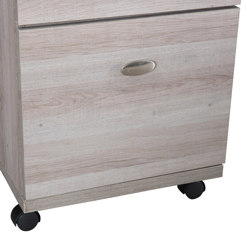 40cm Wide 2 -Drawer Mobile File Cabinet