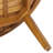 Rovik Modern Coastal Outdoor 5-Piece Acacia Wood Conversation Set With Slatted Tabletop & Cushions