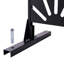 Écran d'intimité extérieur et intérieur en métal H 76 po x l 48 po, écran d'intimité décoratif autoportant pour terrasse de balcon de terrasse, panneaux de clôture d'intimité pour jardin extérieur PS118-128860653