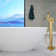 Floor Waterfall Faucet with Diverter