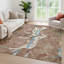 Tapis Chantille ACN3109 à motif animal, lavable à la machine, intérieur/extérieur-70466096-70466125