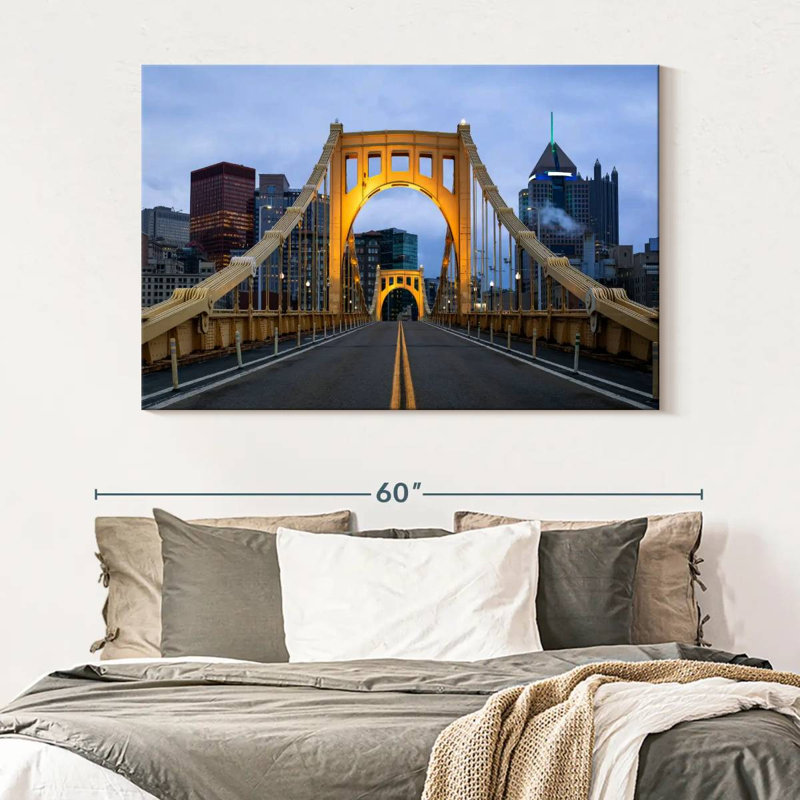 Mehar Roberto Clemente Bridge, 34" H x 51" W