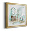 «Blue Opulence II», reproduction d'art sur toile encadrée-218426428-218426430