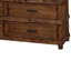 6 tiroirs Rhonda Commode en chêne antique