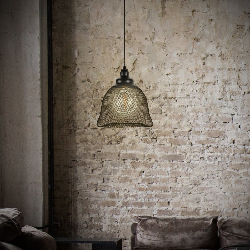 Layne 1 - Light Matte Black Single Pendant