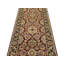 Tapis de couloir oriental rouge fait à la main 3 x 18 Agra Jaipur Maroon