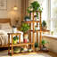 Solid Wood Plant Stand 8 Tier