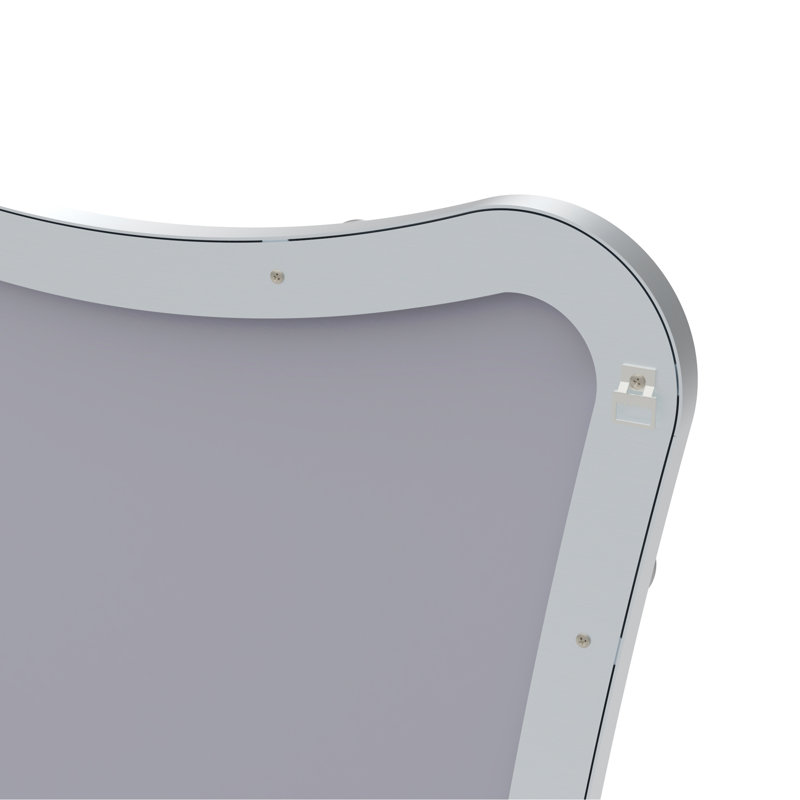 Hollywood Full Length Mirror With Lights Full Body Vanity Mirror With 3 Colour Modes Lighted Standing Floor Mirror For Dressing Room Bedroom Wall Mounted Touch Control Silver 63"X24"