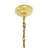 Courtly Check Flared Ceramic Pendant Lamp