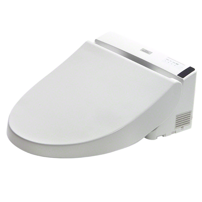 Siège de toilette de bidet électronique TOTO® WASHLET® C200 avec couvercle PREMIST et SoftClose®, coton allongé, blanc
