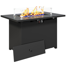 Rosalin 43'' Propane Fire Pit Table with Waterproof Cover