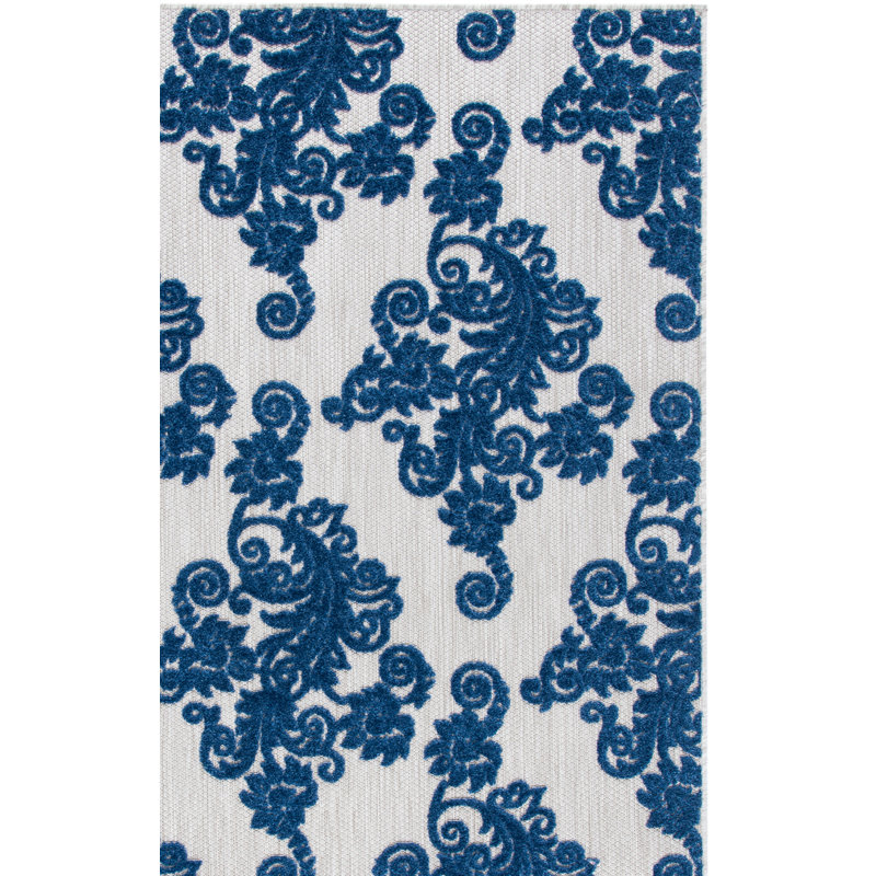 Conlin Performance Ikat Rug, Rectangle 8' x 11'2"