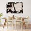 «Flowing Organic Curves», impression d'art contemporain abstrait minimaliste-728203853