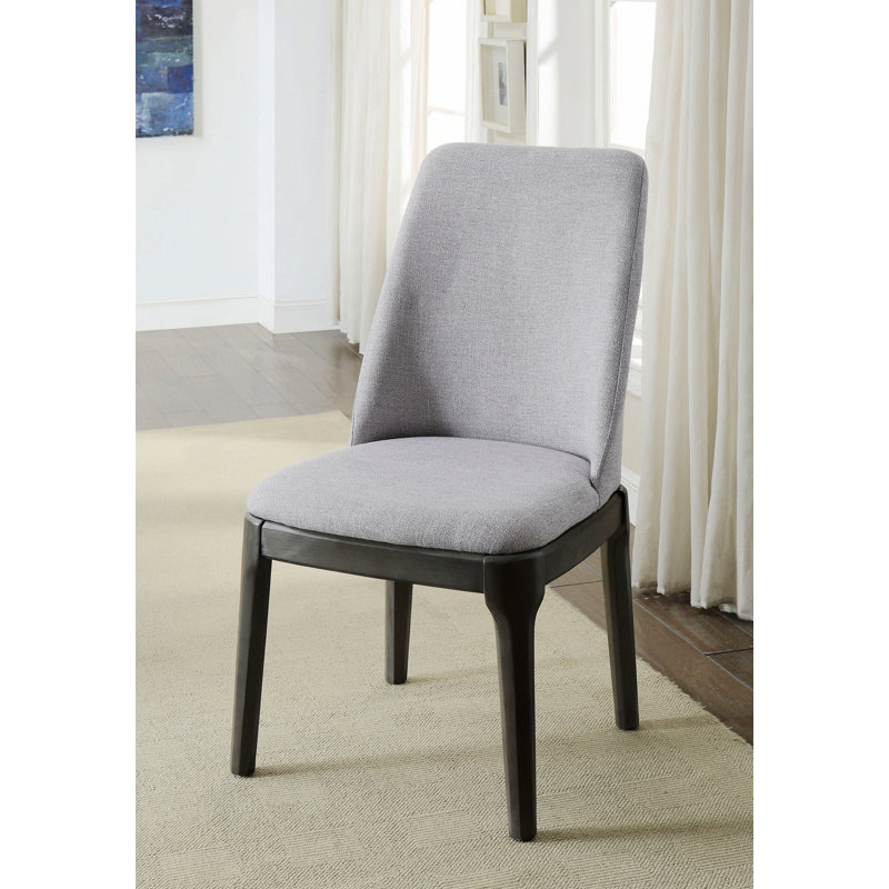 Chaise d'intérieur, deux chaises de salle à manger, chaises d'appoint rembourrées, chaises sans accoudoirs pour le salon