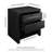 Clarice 24" Rectangular Nightstand in Black Grain-8877744