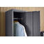 Farranshane Metal Locker Industrial Retro Tall Slim Storage Shoe Chest Rack-1606531835