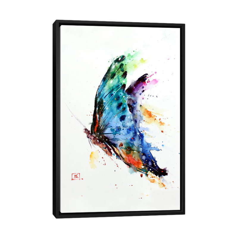 « woodsburgh », peinture sur toile, H 26 po x l 18 po x P 1,5 po, Toile encadrée noire, Pas de tapis