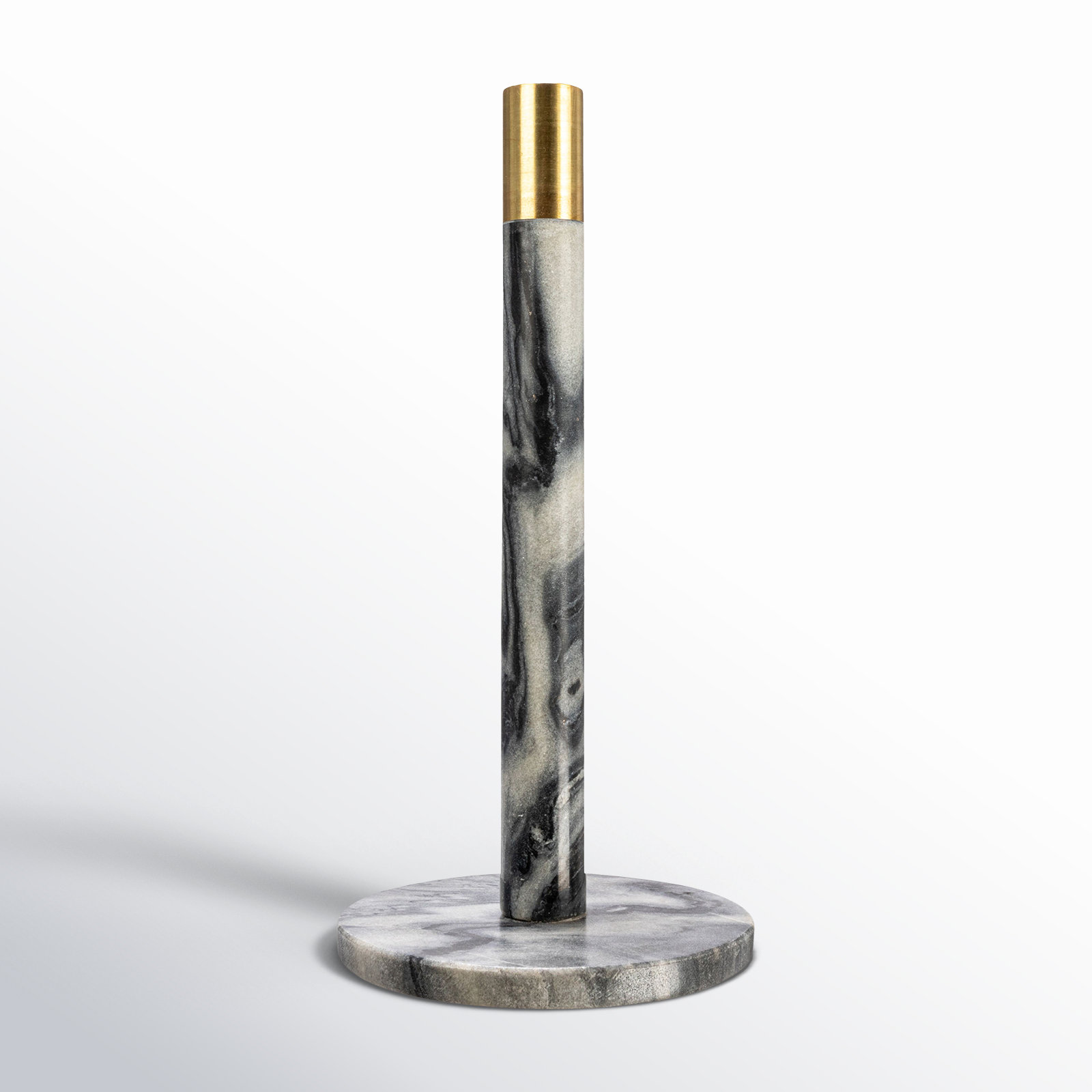 Free Standing Paper Towel Holder, Gray