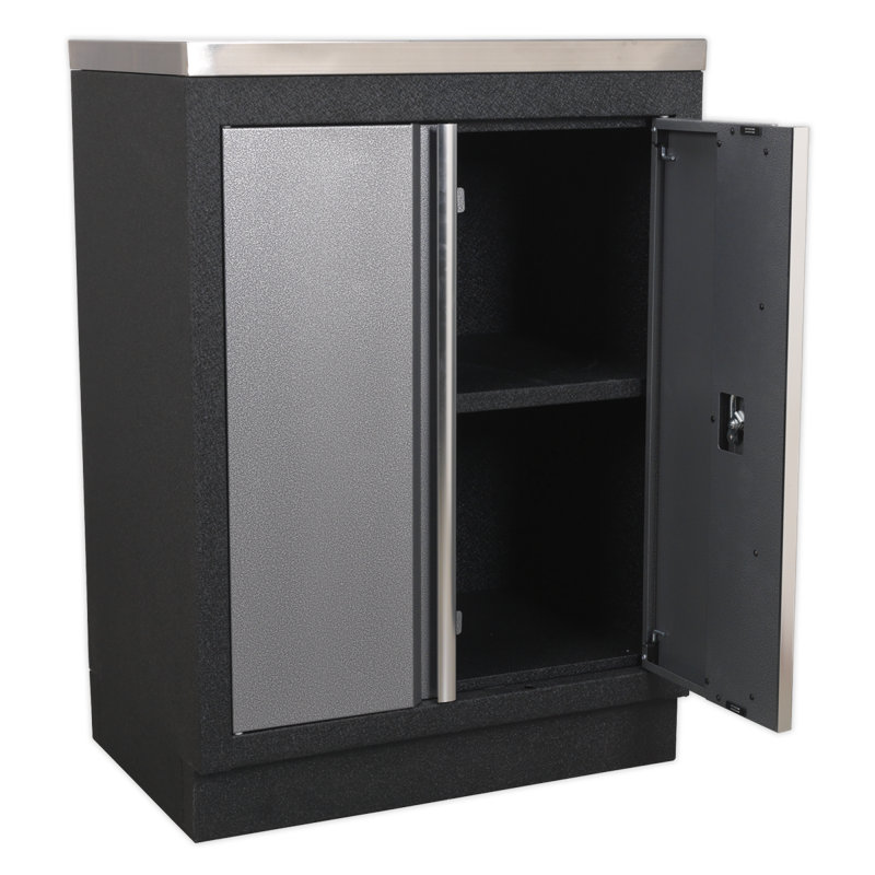 Lorine Metal Single Storage Cabinet ( 91cm H x 68cm W x 46cm D)