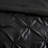 7 Piece Tufted Comforter Set Black