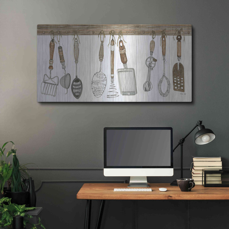 " Kitchen Tools " by Cindy Jacobs, 24" H x 48" W