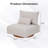 Yanali Aluminum Swivel Patio Chair