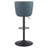 Rist Swivel Upholstered Adjustable Height Counter Stool with Metal Frame-1376581208