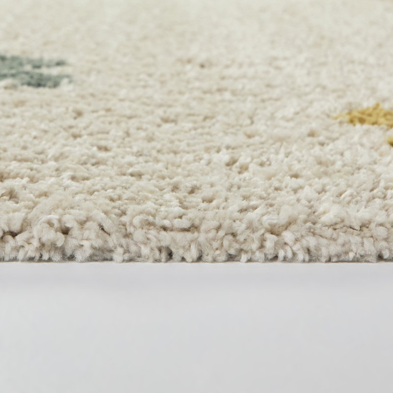 Sauro Performance Floral Indoor Rug, Rectangle 4'4" x 6'
