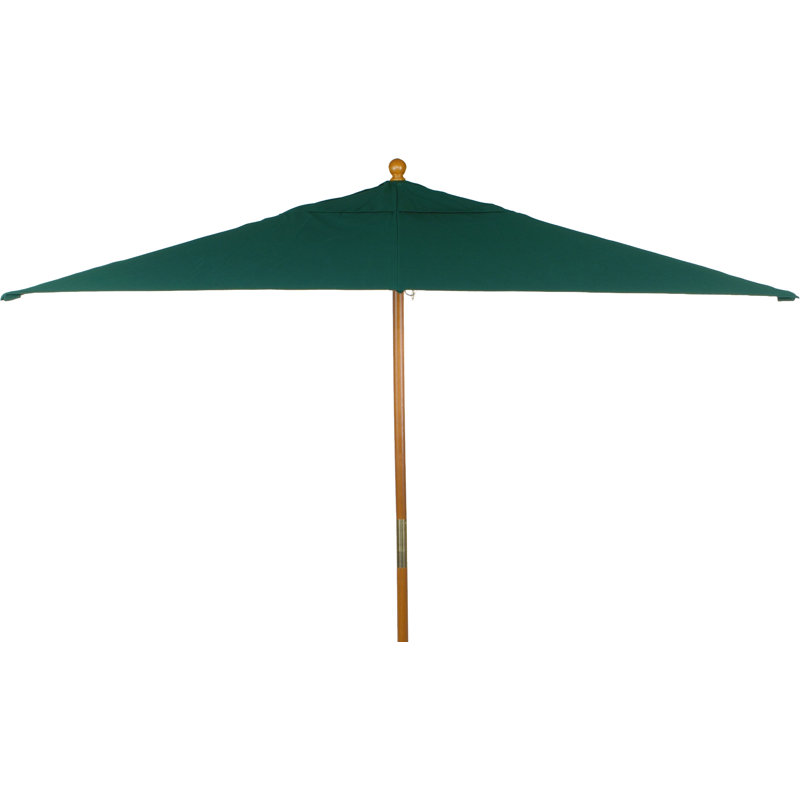 Parasol de marché rectangulaire 10 pi x 6 pi Oxford Market, Hunter