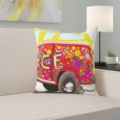 Volkswagen Throw Pillow