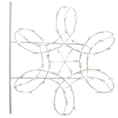 Snowmen & Snowflakes Lighted Sign