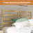 Queen Wood Peters Frame With 27.5" H Headboard
