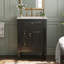 Meuble-lavabo 24 po avec lavabo, noir-1129732301