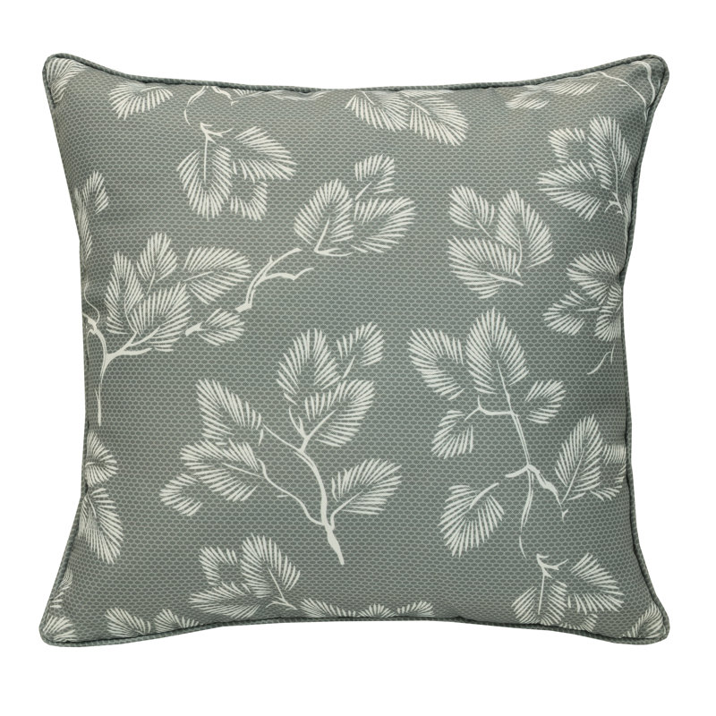 Floral Outdoor Reversible Throw Pillow