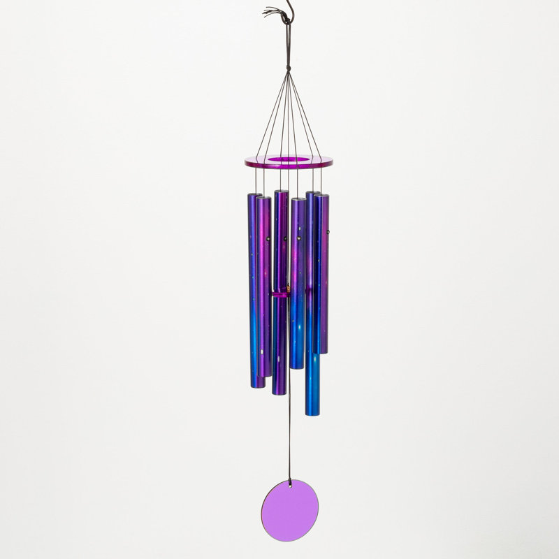 Carillon en acrylique - mauve