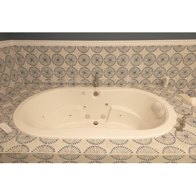 Savannah 66'' x 44'' Drop-In Acrylic Bathtub