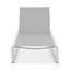 Chaise longue d'extérieur réglable à 5 niveaux
