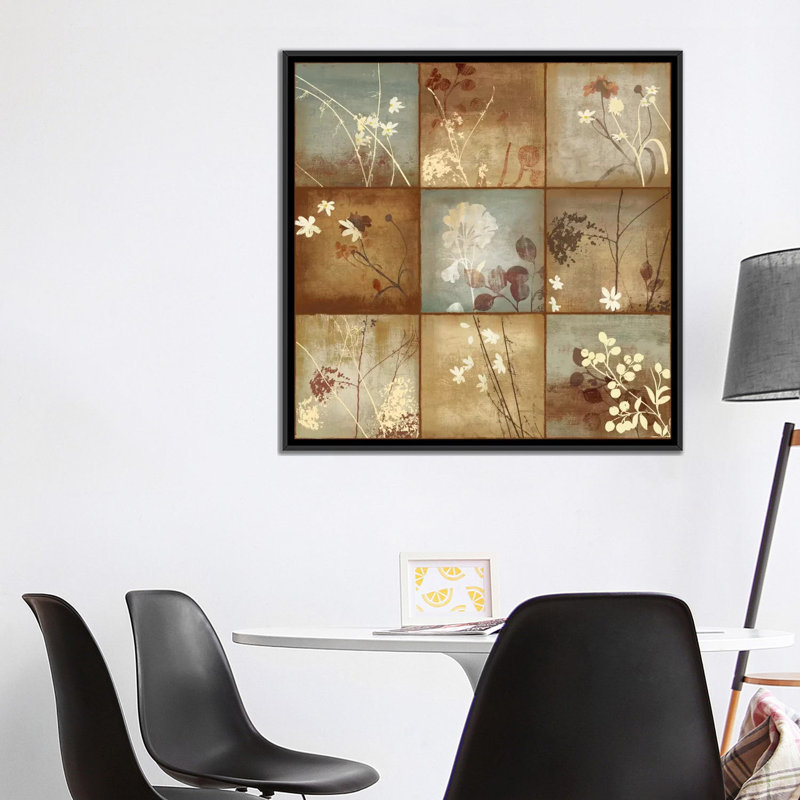 Complice par Allison Pearce - estampe numérique sur toile tendue avec châssis, H 18 po x l 18 po x P 1,5 po, Pas de tapis