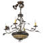 Greenbriar Oak 9 - Light Chandelier