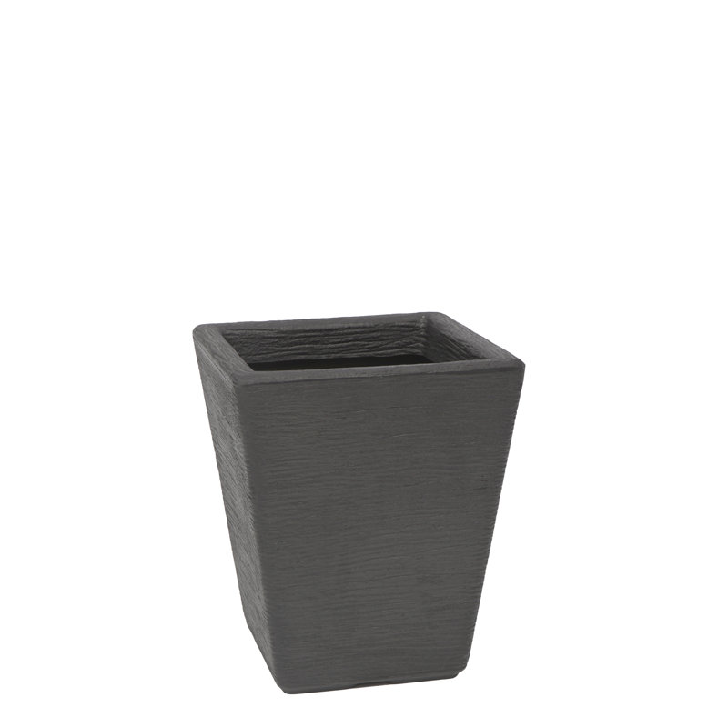 Vladamar ECOBO Eco-Friendly Rectangular Pot Planter Elemento Indoor/Outdoor use Versatile & Lightweight, Brown