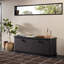 Berlin Media Console-Worn Black Veneer-461433163