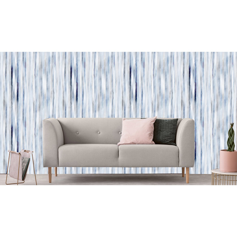 Rouleau de papier peint adhésif 10 pi x 24 po Elmsford Cube