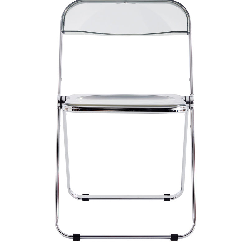 Chaise pliante en plastique, Gris