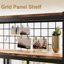 Abrielle Geometric Bookcase-999133603