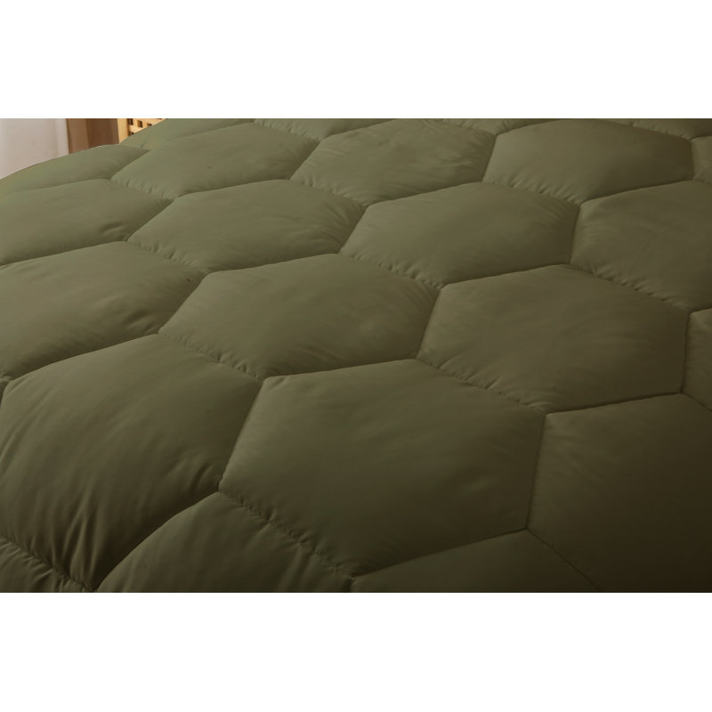 Édredon en microfibre surdimensionné Better Style Home, Vert, Édredon très grand