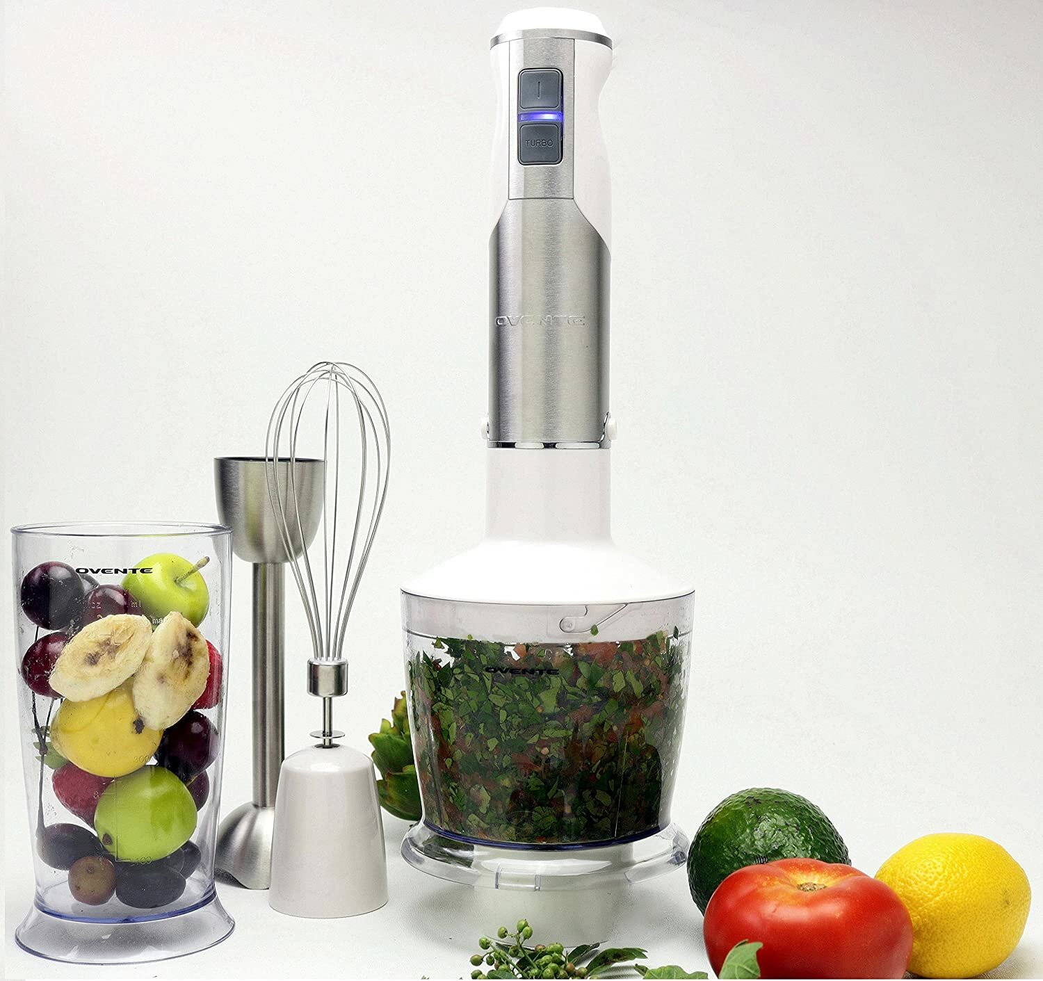 Ovente 6 Speed Countertop Blender with Travel Cup & Reviews