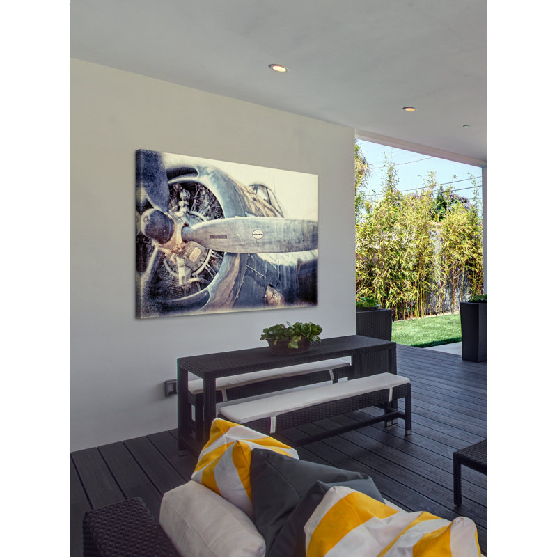 « altitude 3 » par ryan hartson-weddle, reproduction d’art sur toile tendue, H 24 po x l 36 po x P 1,5 po